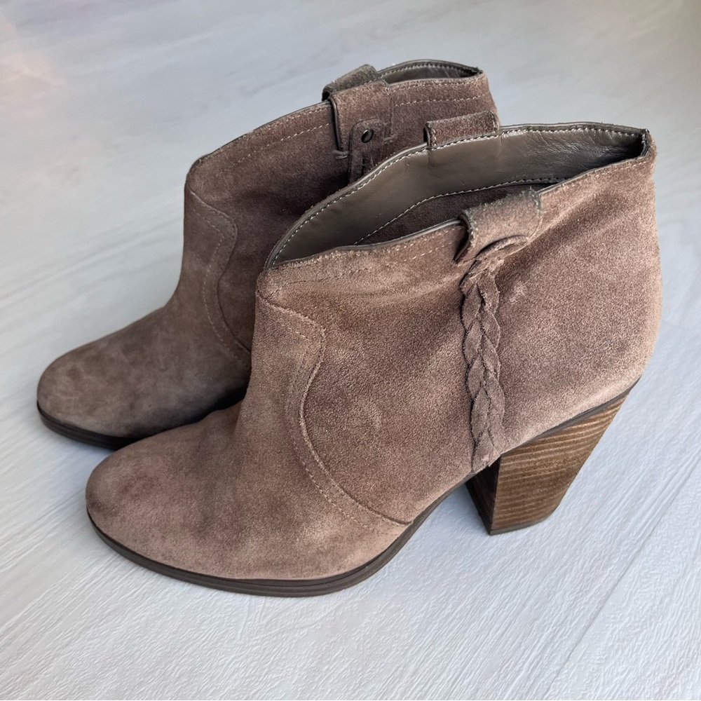 Vince Camuto Tan Ankle Booties